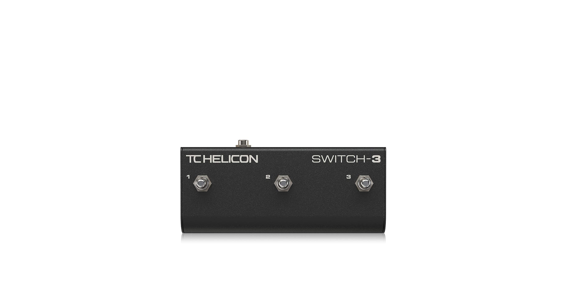 Amazon.com: TC-Helicon Switch-3 Black 3-Switch Accessory Pedal for