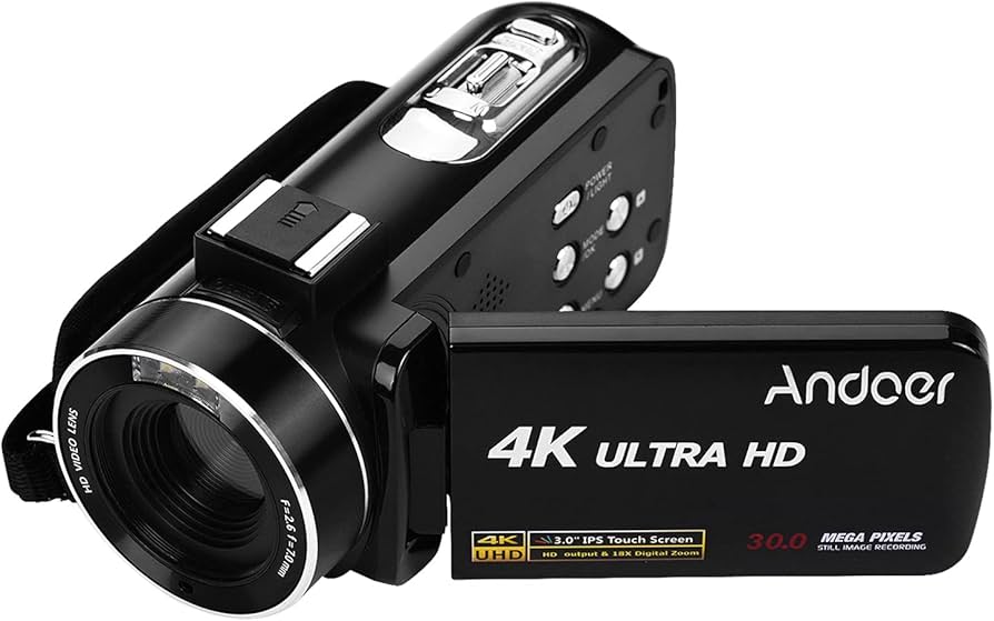 Amazon.co.jp: BUZHI デジタルビデオカメラ 4K ハンドヘルド DV