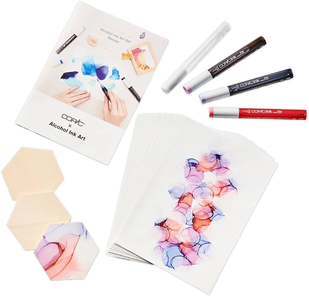 Amazon | コピック Too アルコールインクアートセット (パープル