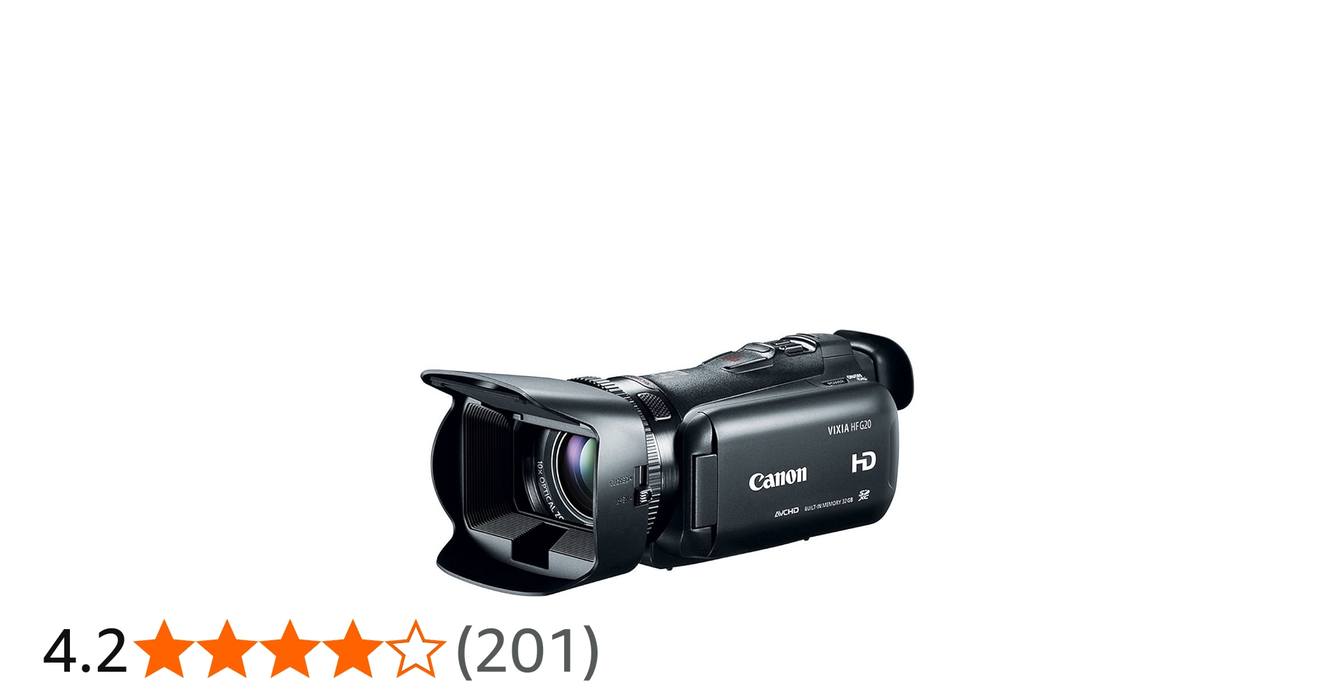 Canon VIXIA HF G20 HD Camcorder with HD CMOS Pro and 32GB Internal