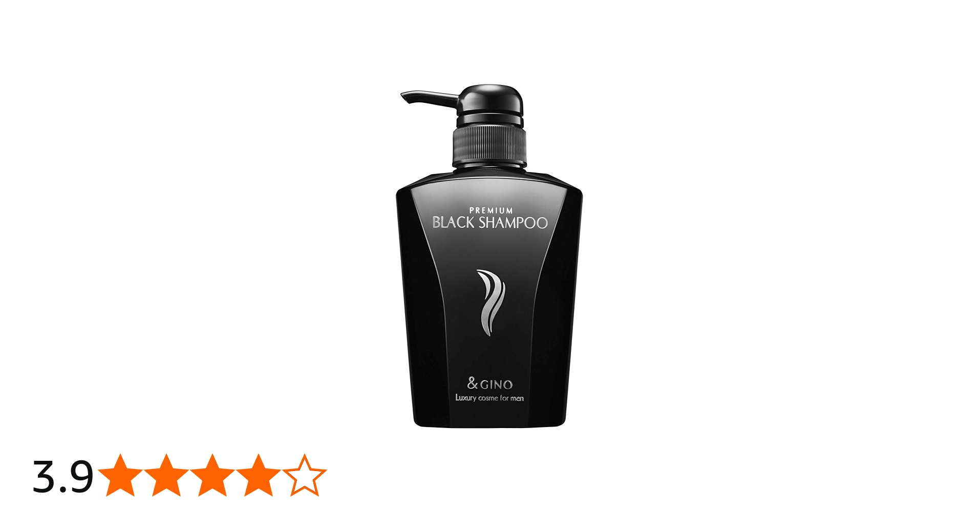 Amazon | &GINO 頭皮ケア プレミアムブラックシャンプー 400ml