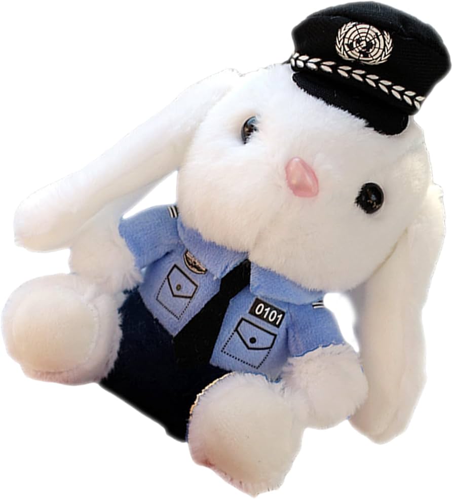 Amazon.co.jp: MacilKurtlar 警察官バニーぬいぐるみ、警察官バニー