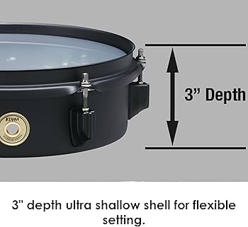 Amazon.com: Tama Metalworks Effect Series Snare Drum - 3 x 6-inch