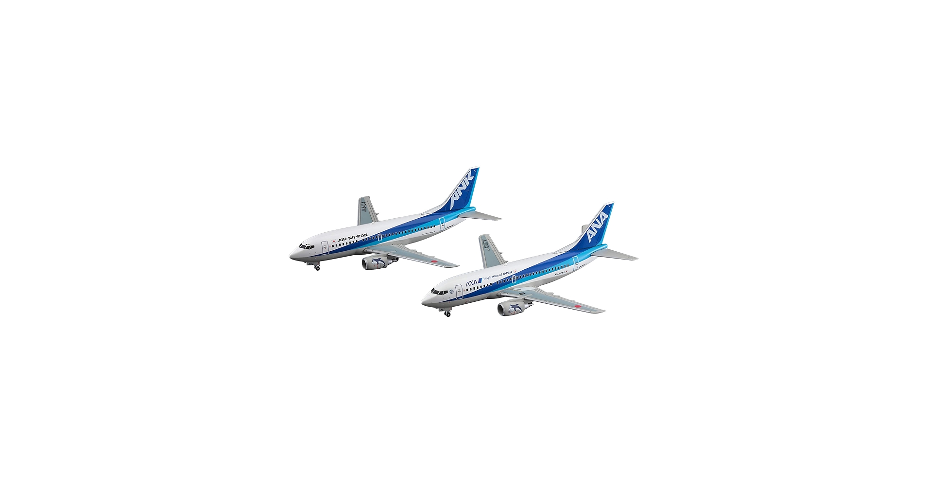 Amazon.com: Hasegawa 10839 1/200 ANA Boeing 737-500 Super Dolphin