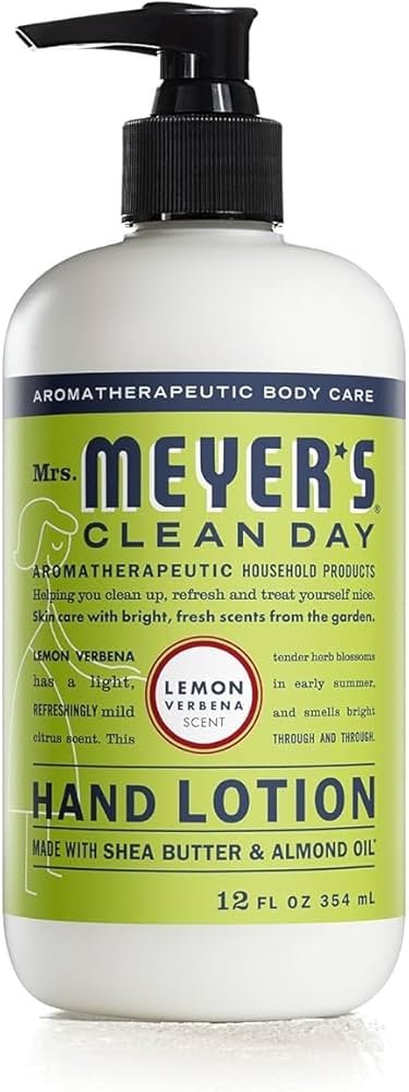 Amazon.com : MRS. MEYER'S CLEAN DAY Hand Lotion, Long-Lasting, Non