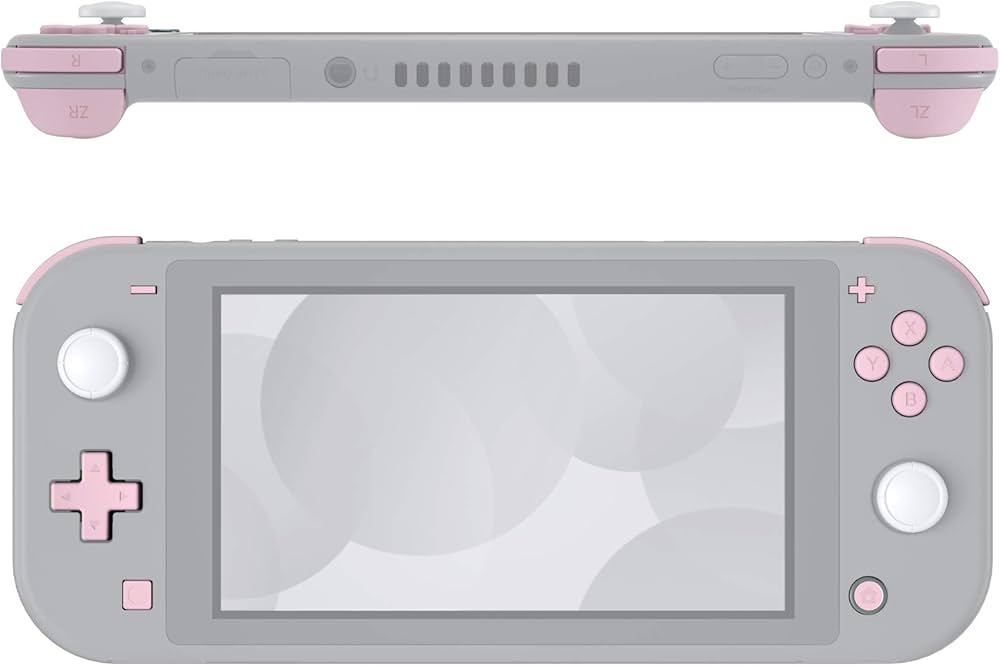 Amazon.com: eXtremeRate Cherry Blossoms Pink Replacement ABXY Home