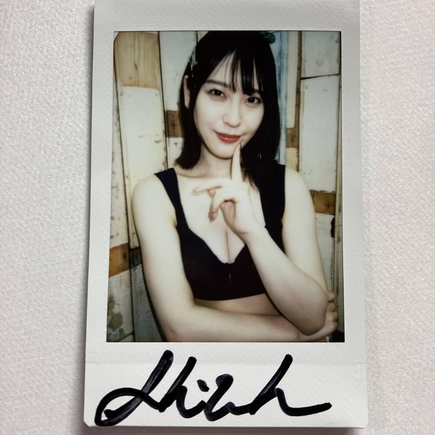 SharLie シャーリー 瀧澤彩夏 直筆サイン入り 当選品 チェキ 【公式通販】