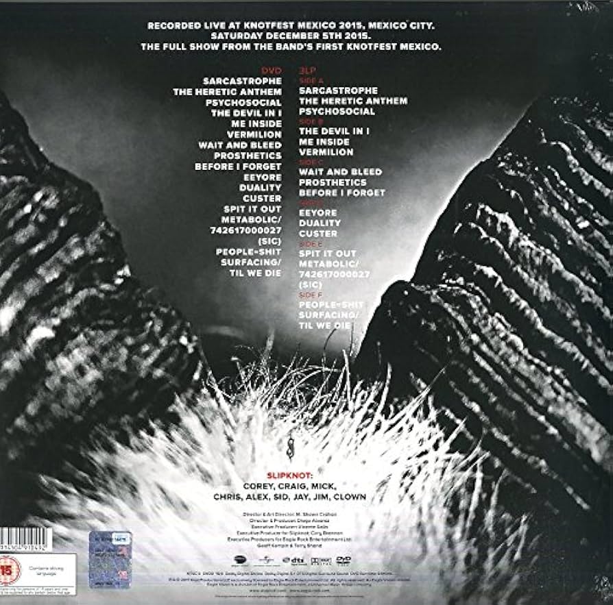 スリップノット DAY OF THE GUSANO DVD Slipknot-Day-Of-The-Gusano-