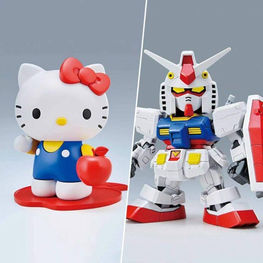 Amazon.com: Bandai Hobby - Gundam - Hello Kitty & RX-78-2, Bandai
