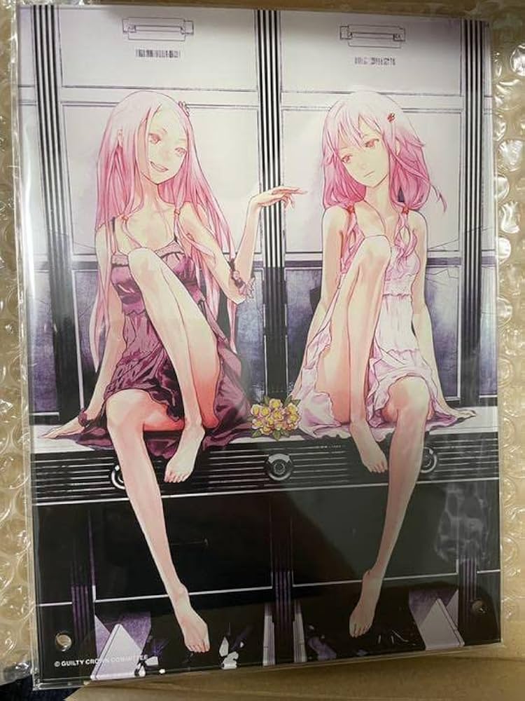 Amazon.co.jp: ギルティクラウン アクリルパネル 桜満真名 楪いのり 桜