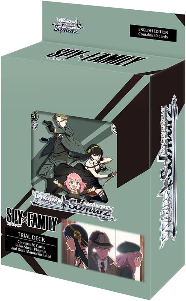 Amazon.com: WEISS SCHWARZ: TRIAL DECK: SPY X FAMILY - DISPLAY OF 6