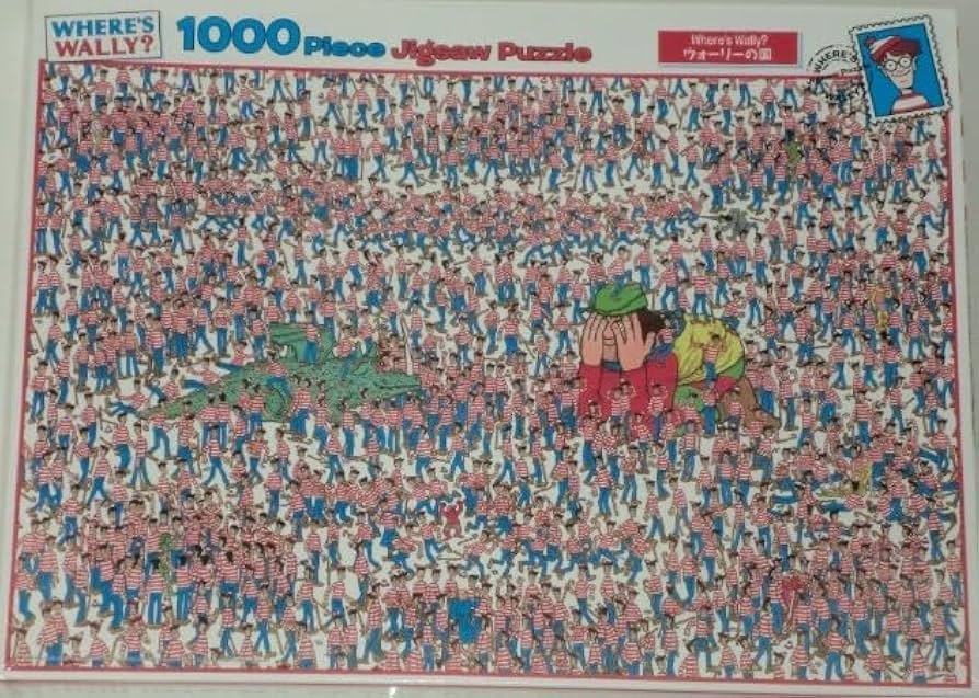 Amazon | 1000ピース ジグソーパズル Where's Wally? ウォーリーの国