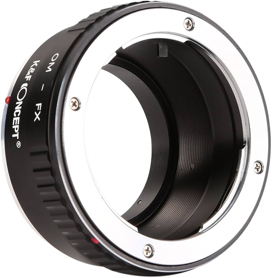 Amazon | K&F Concept レンズマウントアダプター KF-OMX (オリンパスOM