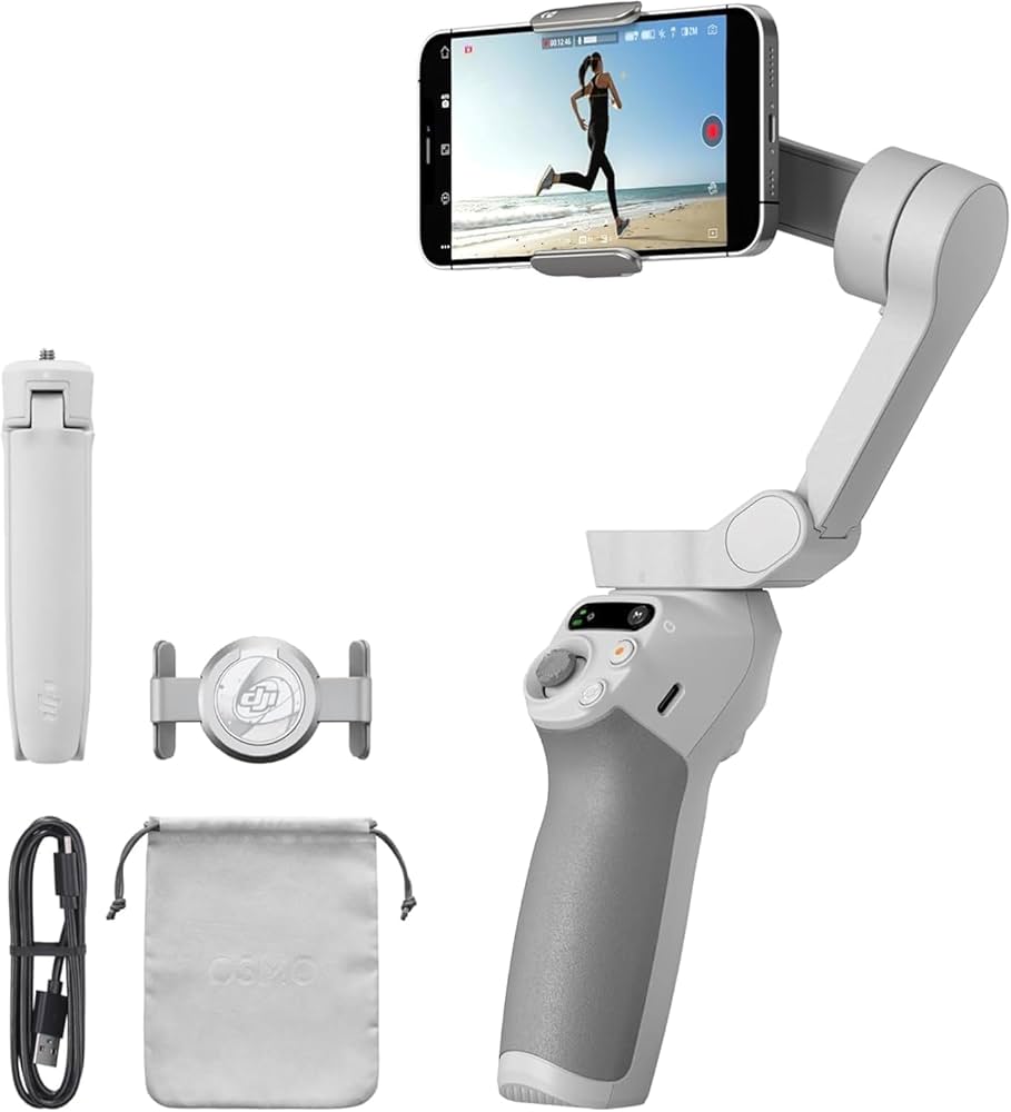 DJI OSMO Mobile SE akıllı telefon gimbal, 3 eksenli sabitleme