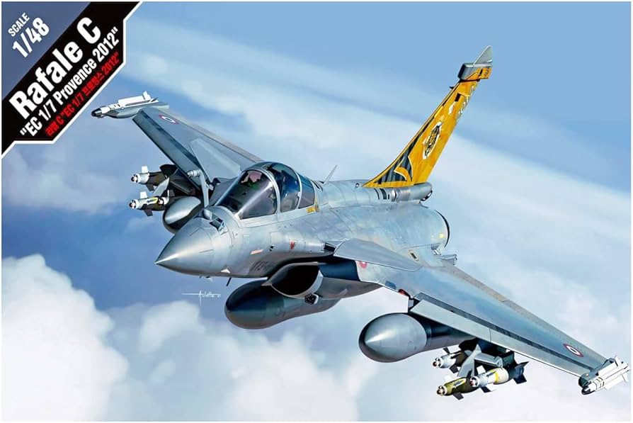 Amazon.com: Academy 1/48 French Air Force Rafal C 1st Combat