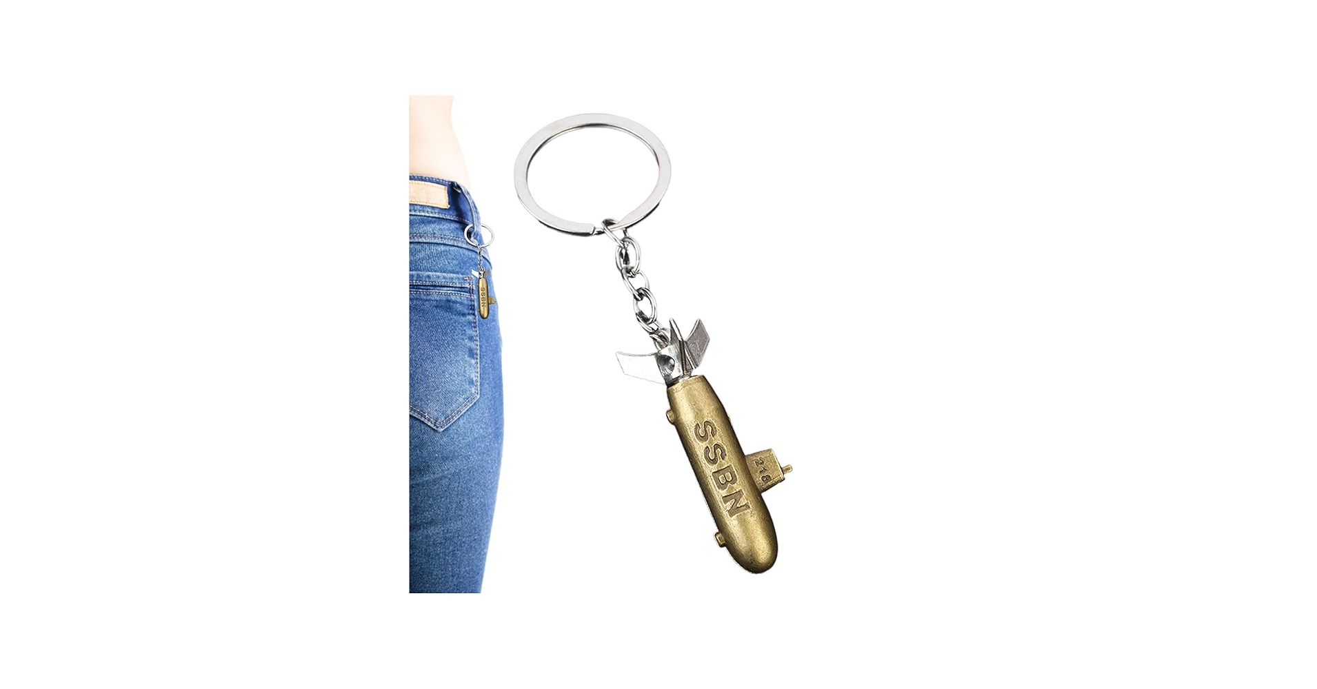 Amazon.co.jp: 潜水艦キー リング - 潜水艦モデル ヴィンテージ キー