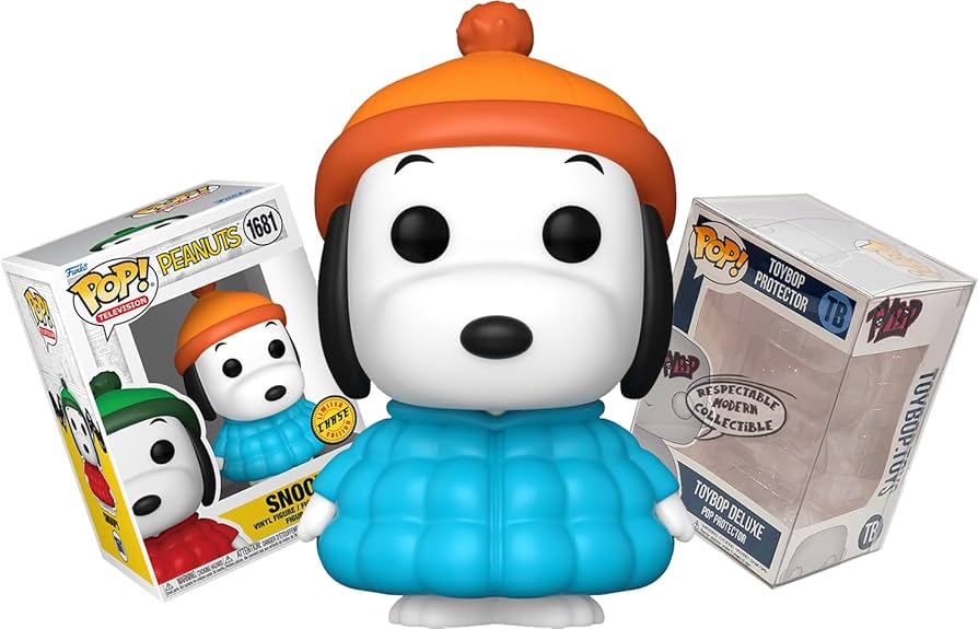 Amazon.com: Funko Specialty Series Chase Snoopy in Blue Coat + Pop