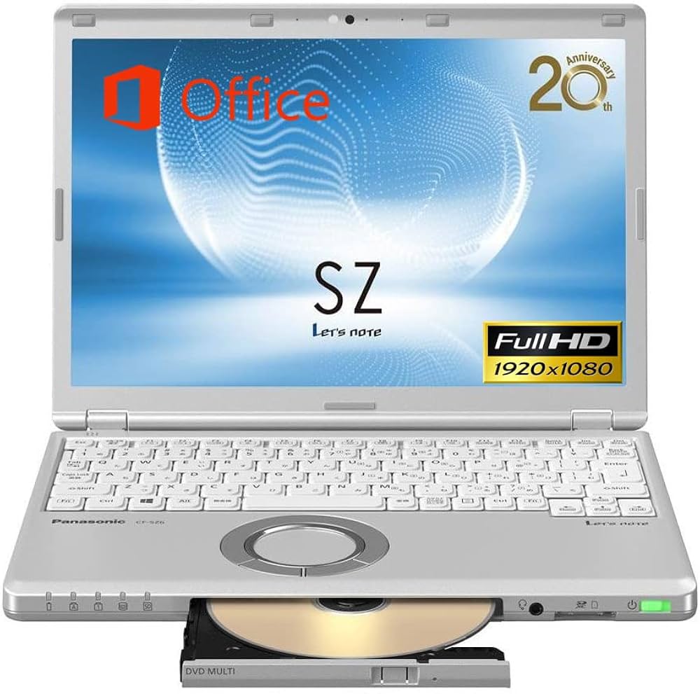 Amazon.co.jp: 【Win10搭載】Panasonic Let's note CF-SZ6□MS Office