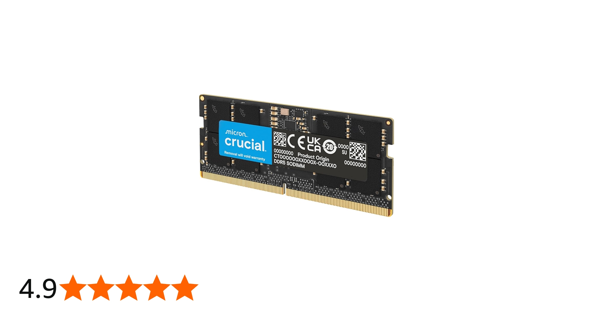 Amazon.co.jp: Crucial 64GB DDR5 RAM 5600MHz (または5200MHzまたは