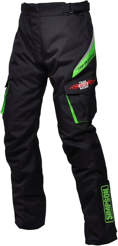 Amazon | シンプソン(SIMPSON) パンツ オーバーパンツ ブラック