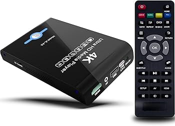 Amazon.com: 4K Ultra HD Media Player & HDD Enclosure 2-in-1