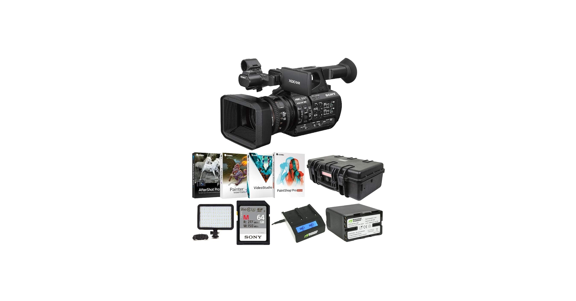 Amazon.com : Sony PXW-Z190 4K 3-CMOS 1/3-inch Sensor XDCAM