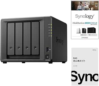 Amazon.co.jp: Synology NASキット 4ベイ DS425＋ /G【ガイドブック付
