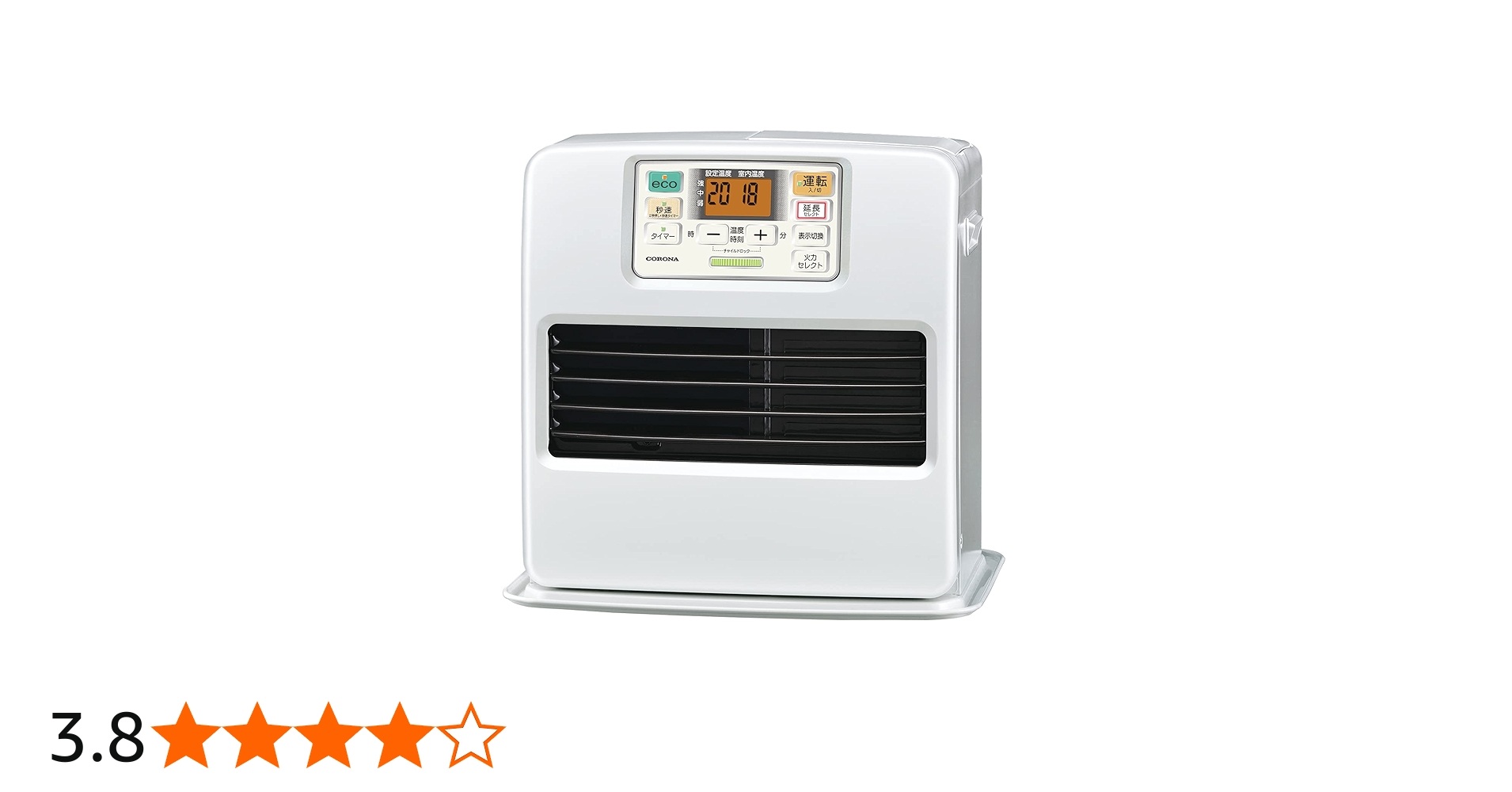 Amazon | コロナ CORONA 石油ファンヒーター 10畳 FH-ST3621BY-W