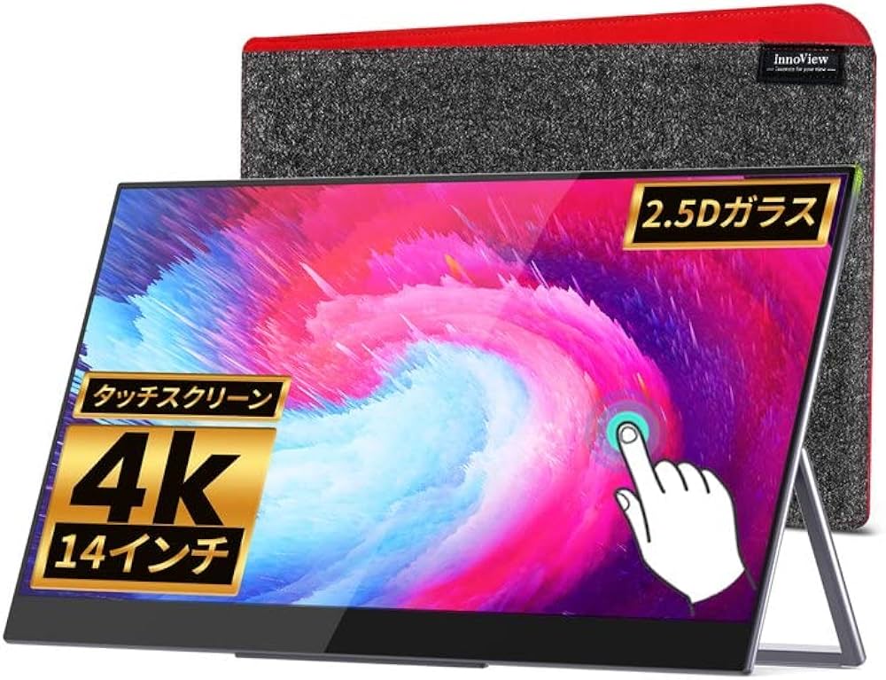 Amazon.co.jp: モバイルモニター モバイルディスプレイ InnoView 4K