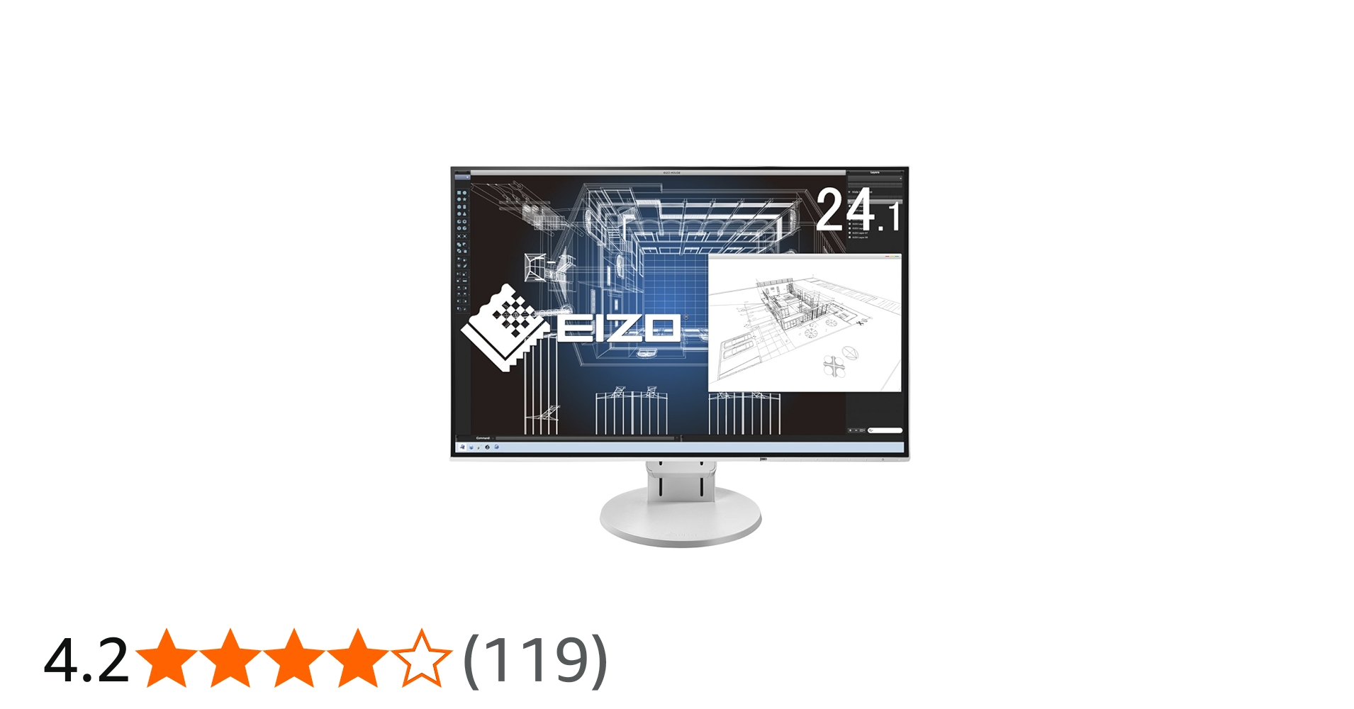 Amazon.co.jp: EIZO FlexScan 24.1インチ ディスプレイ モニター