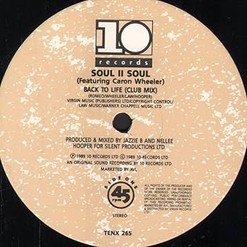 Amazon.com: SOUL II SOUL Back to Life 12