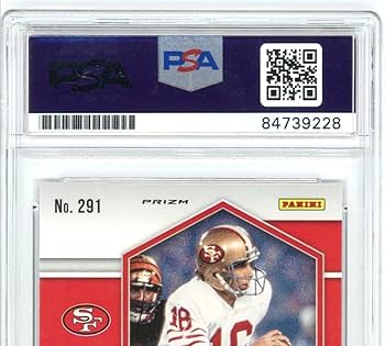 Amazon.co.jp: ジョー・モンタナ 直筆 サイン 入り Panini PRIZM 公式