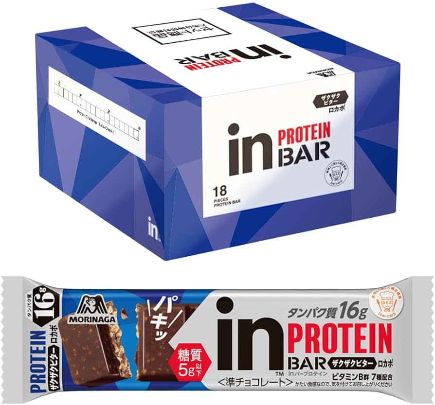Amazon.co.jp: inバープロテイン 1本 ×18本 森永製菓 タンパク質