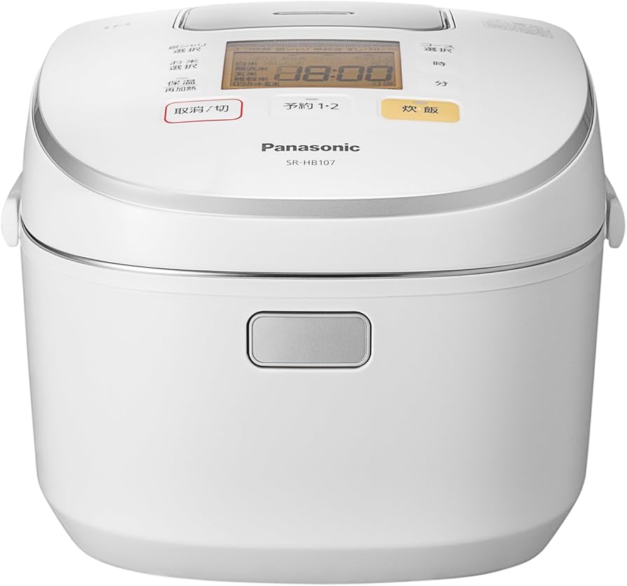 Amazon | パナソニック 5.5合 炊飯器 IH式 ホワイト SR-HB107-W