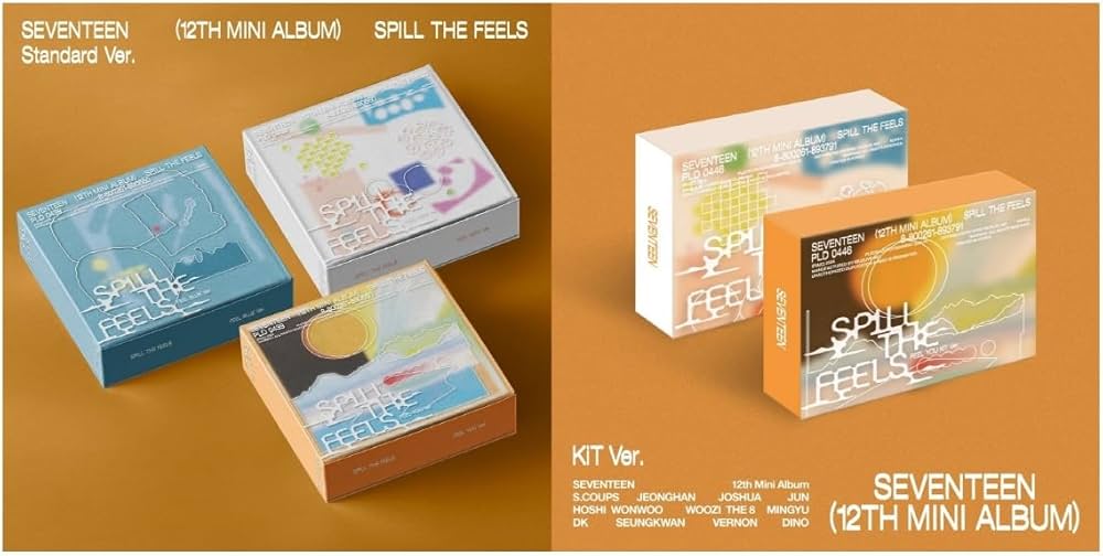 Amazon.co.jp: SEVENTEEN Spill The Feels 12thミニアルバム+ギフト