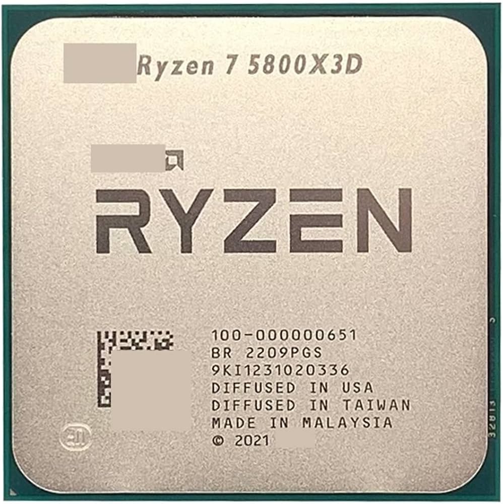 Amazon | Computer Components Ryzen 7 5800X3D R7 5800X3D 3.4 GHz 8
