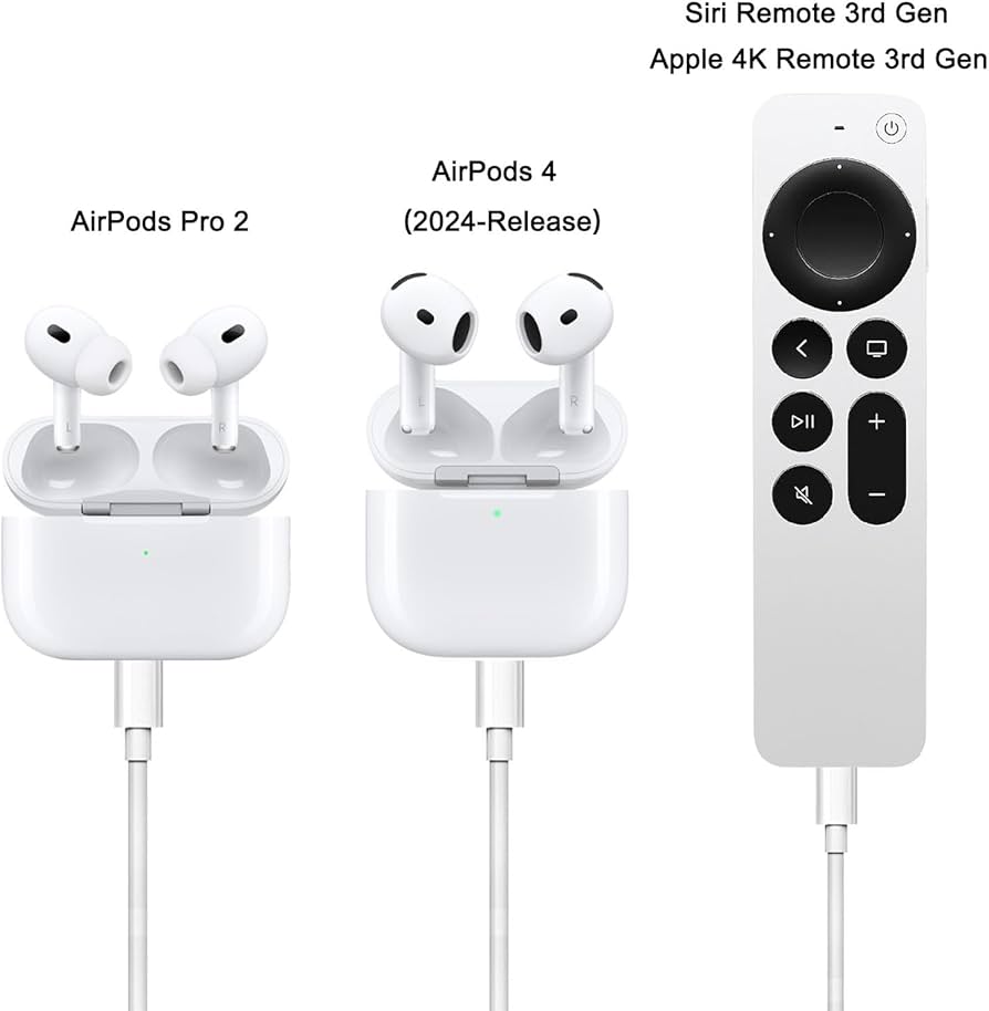 USB C AirPods 4 Charger Cable Compatible for AirPods Pro 3(3rd