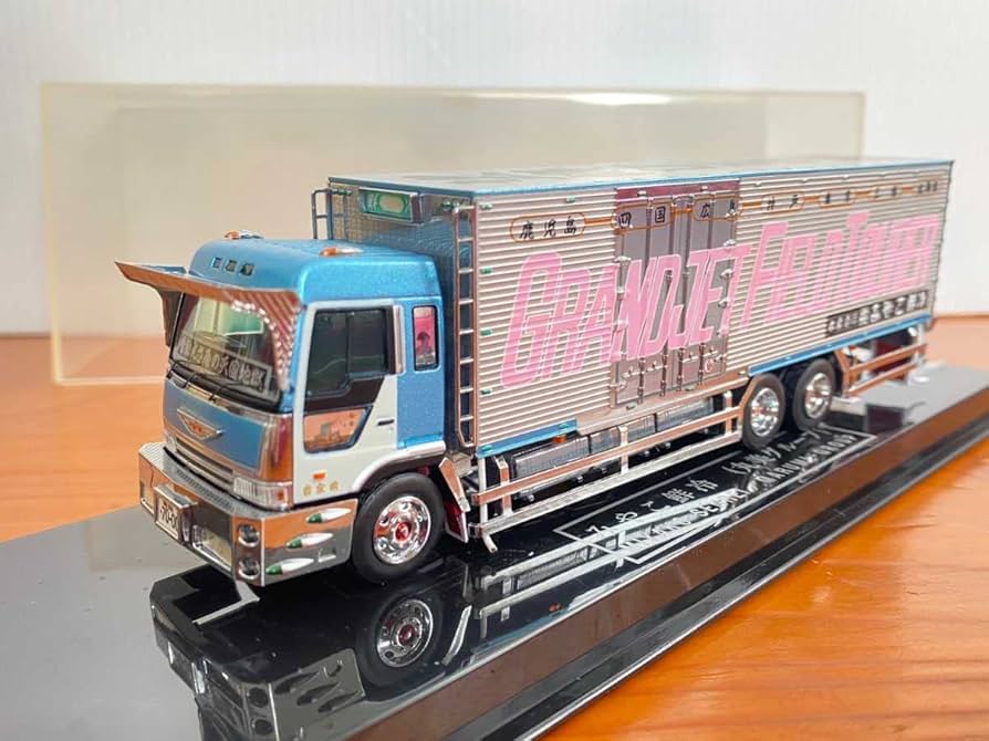 Amazon.co.jp: 1/72 みやこ鮮冷 プロフィア 空色 トラック ミニカー