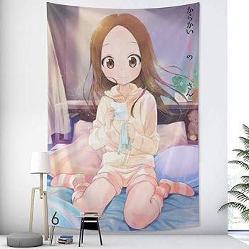 Amazon.co.jp: からかい上手～高木さん タペストリー 多機能 壁飾り