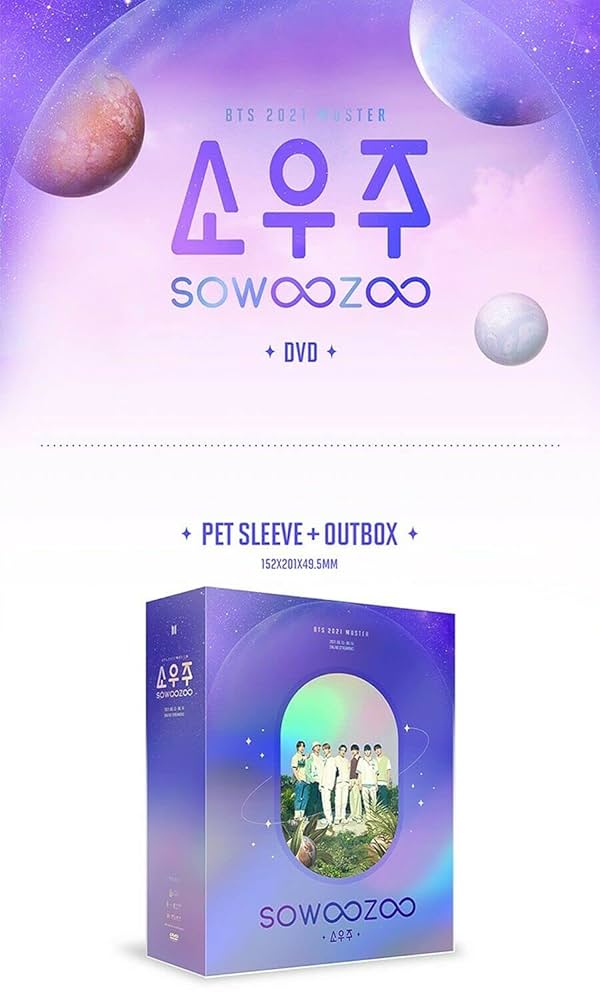 BTS 2021 MUSTER SOWOOZOO DVD ( Incl. 3ea DISC+Photo Book+Hologram