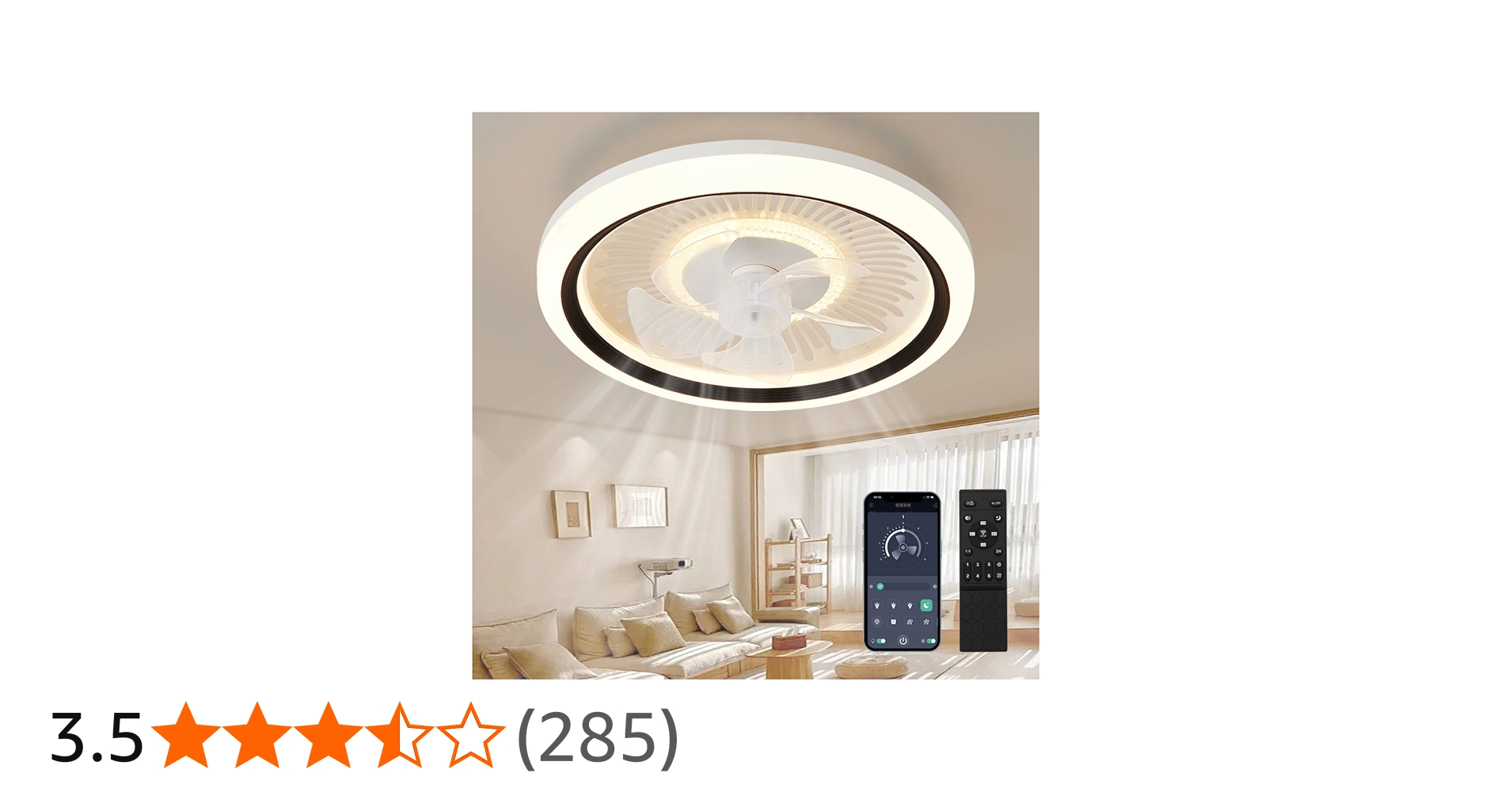 Amazon.co.jp : ZXhome シーリングファンライト ファン 50cm 扇風機