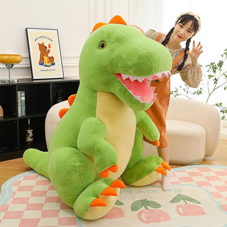 Amazon.co.jp: ぬいぐるみ 恐竜 ティラノサウルス 抱きまくら 大きい