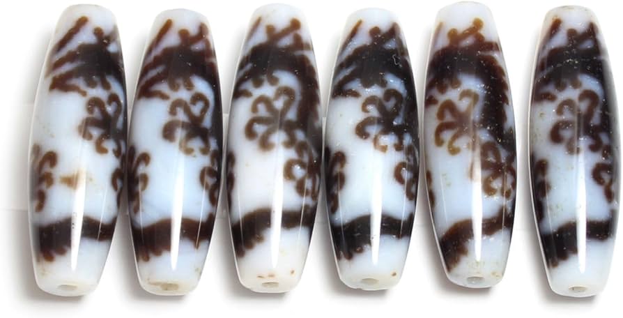 Amazon.co.jp: チベット 天珠 皇帝龍天珠 五本爪龍天珠 龍神天珠 白