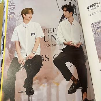 Amazon.co.jp: 陳情令 王一博 肖戰 肖战 bjyx 写真集rose kiss secret