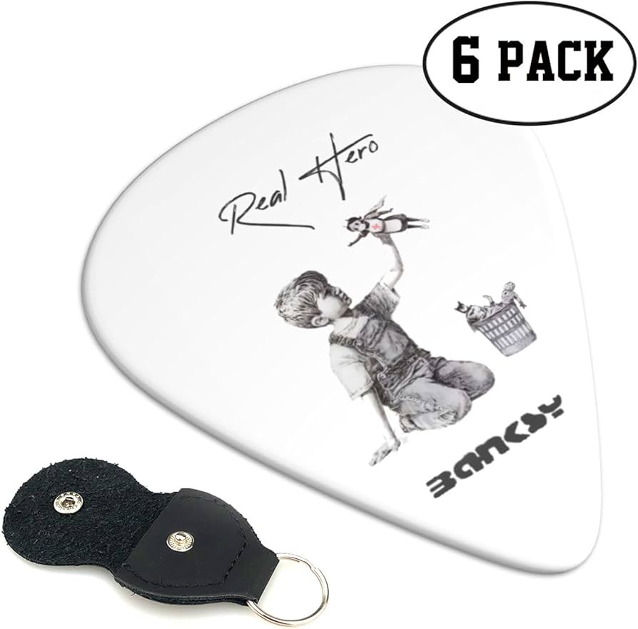 Amazon.co.jp: ギター ピック Banksy バンクシー Game Changer Guitar