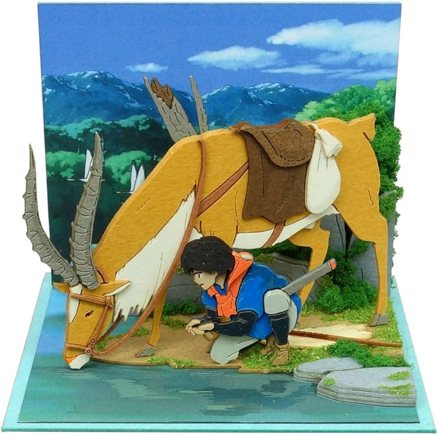 ジブリ 希少 もののけ姫 ヤックル フィギュア ジブリ 希少 もののけ姫