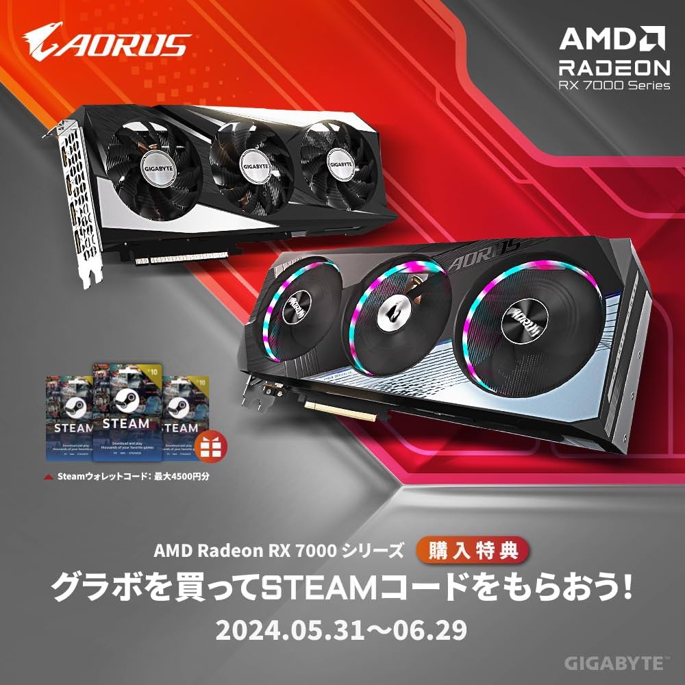 Amazon | GIGABYTE AMD Radeon RX7900XTX搭載 グラフィックボード