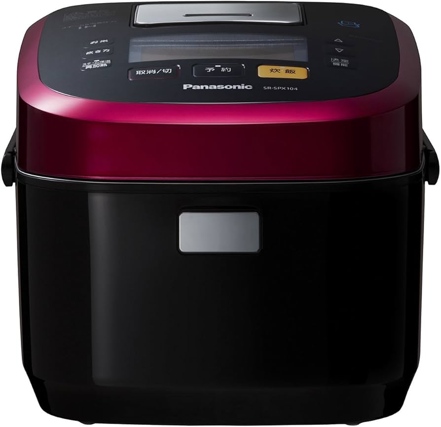 Amazon | パナソニック 5.5合 炊飯器 圧力IH式 Wおどり炊き ルージュ
