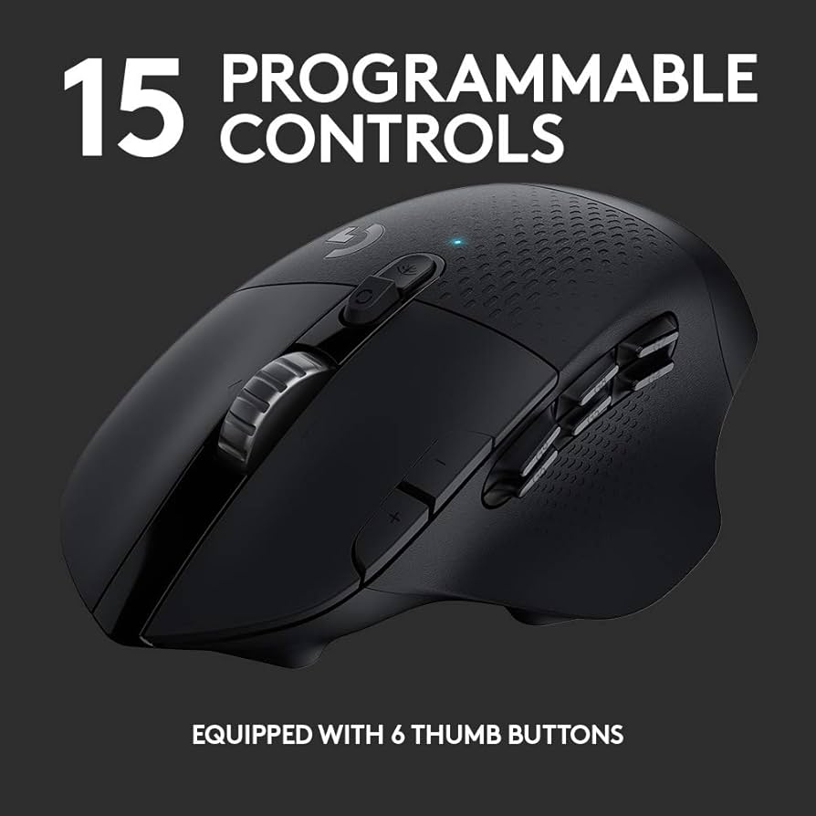 Amazon.com: Logitech G604 Lightspeed Wireless Gaming Mouse with 15