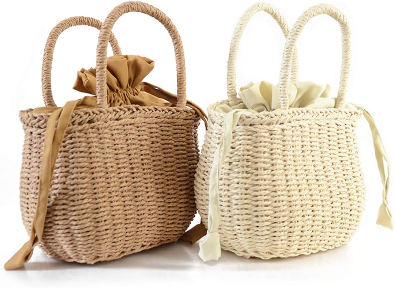 Amazon | [Cirsaeur] 籐 バック かごバッグ ラタン バッグ 女性用